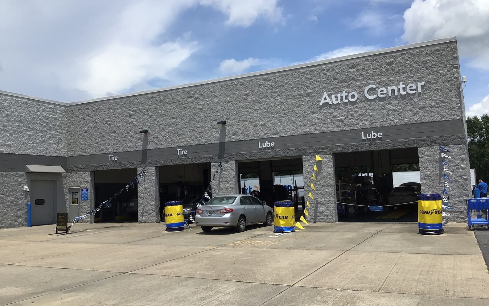 Walmart Auto Care Center in Concord, North Carolina.